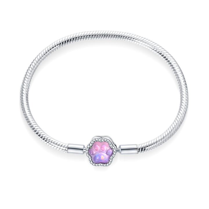 Pulsera Huella de Mascota Fluorescente