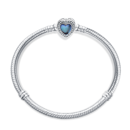Pulsera Corazon Azul