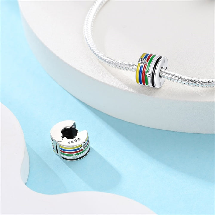 Clip Estrellas y Bandera de Fútbol