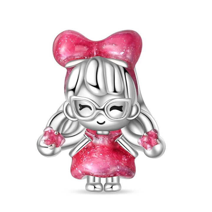 Charm Muñeca Sonriente, Inspirado En Barbie