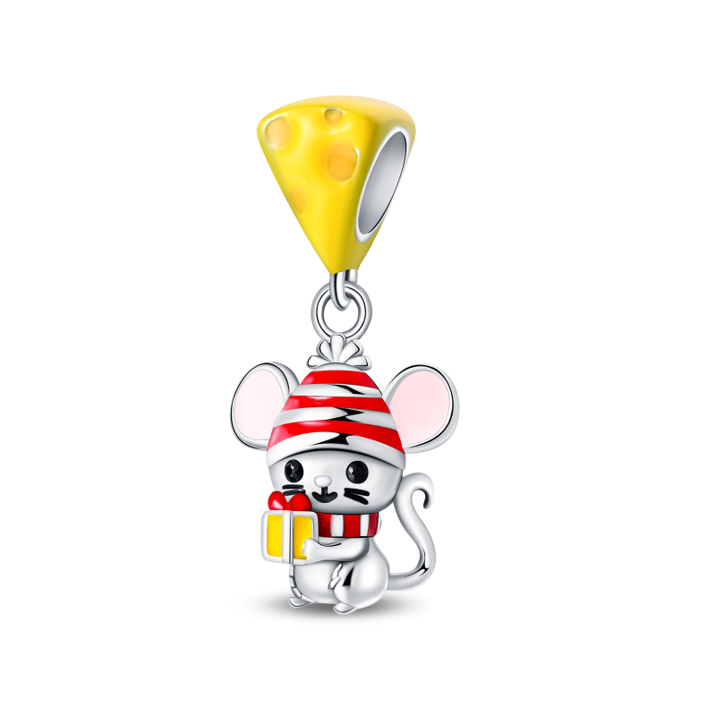 Charm Ratoncito y Regalo