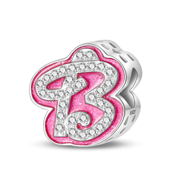 Charm Letras del Alfabeto - Inspirado en Barbie