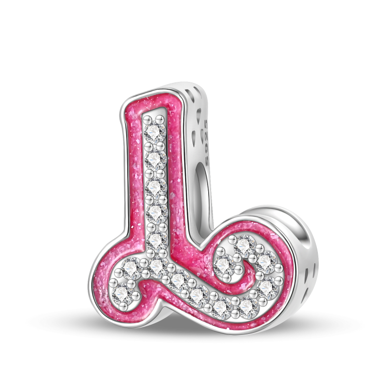 Charm Letras del Alfabeto - Inspirado en Barbie