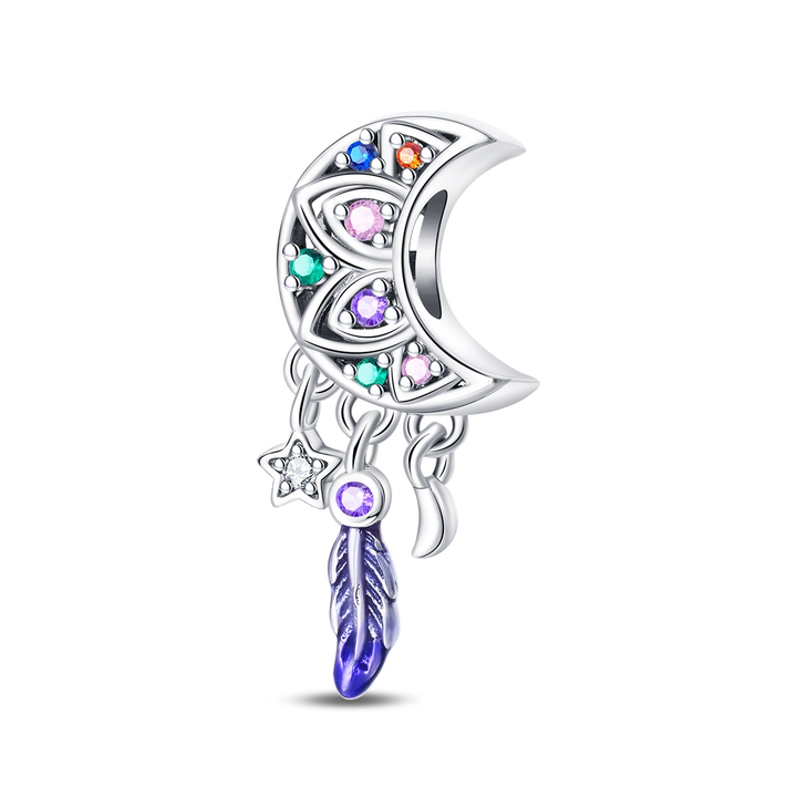 Charm Atrapasueños de Luna Mandala