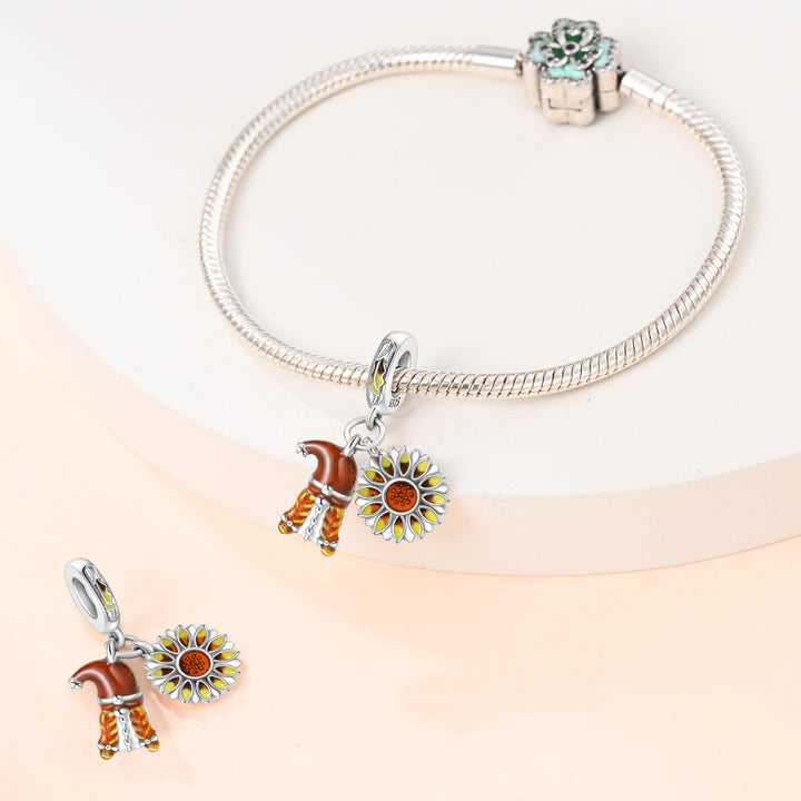 Charm Flor "Día de Acción de Gracias"