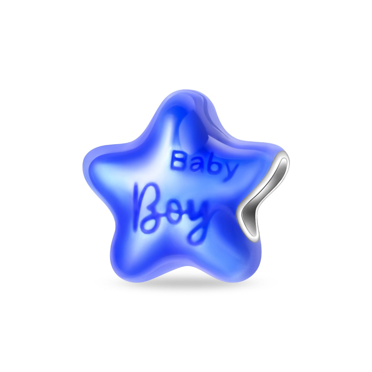 Charm Estrella Fluorescente "Baby Boy"