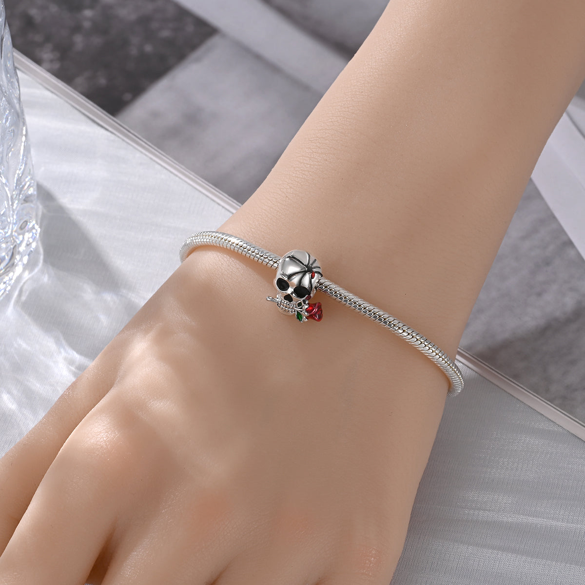 Charm Calavera De Halloween