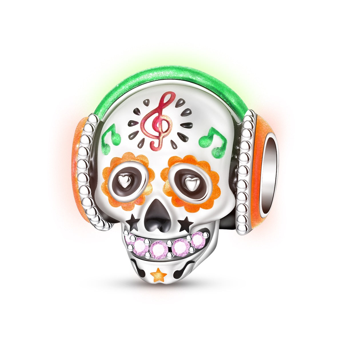 Calavera Con Audiculares