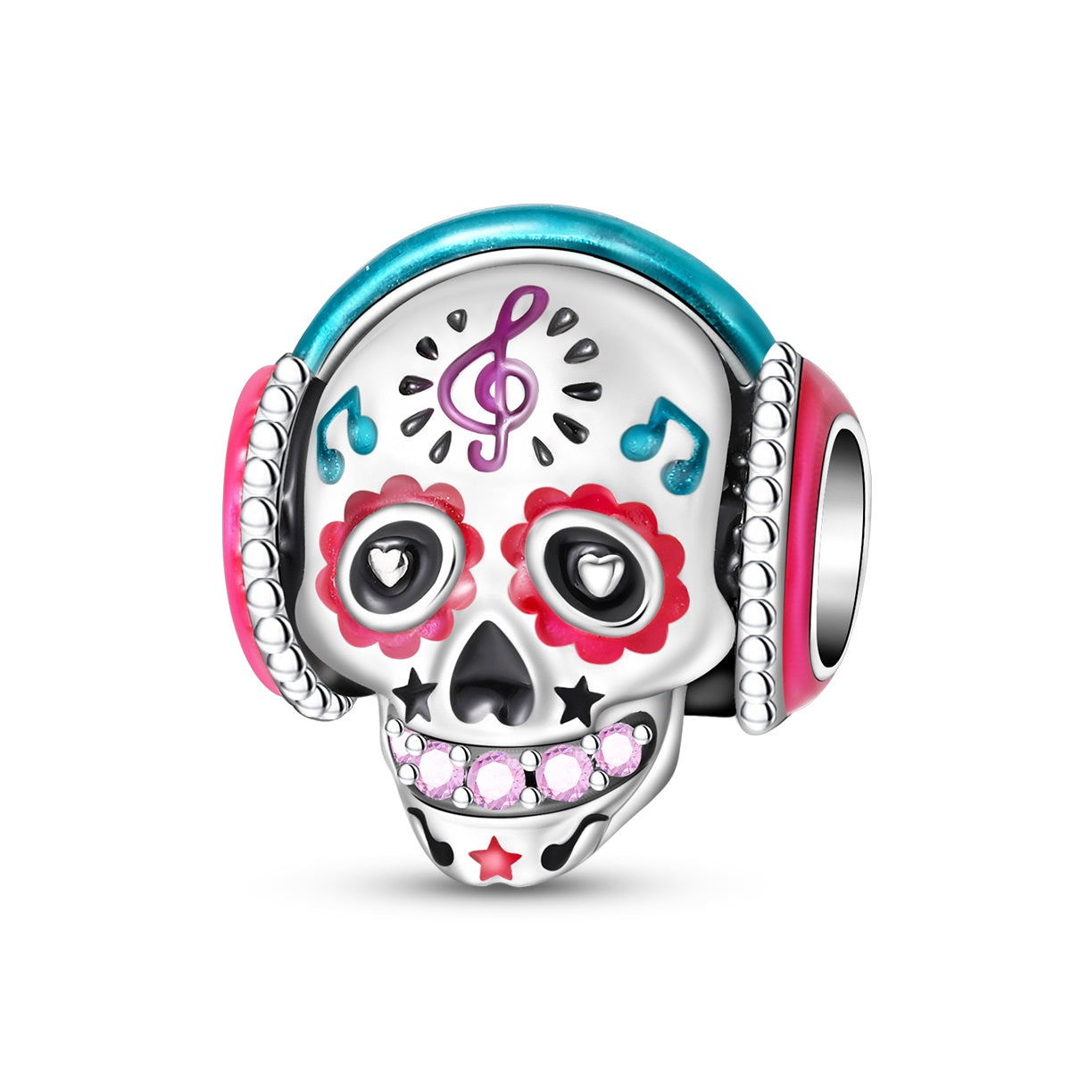 Calavera Con Audiculares