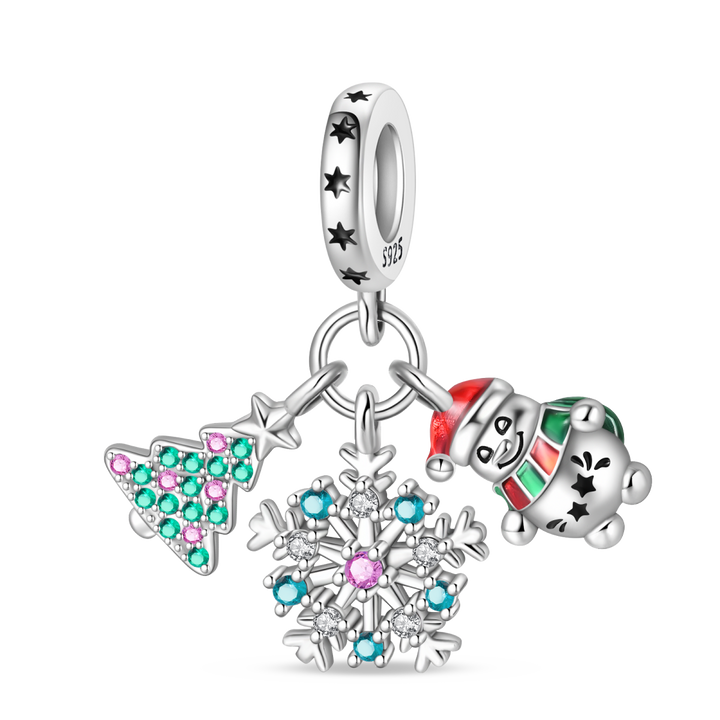 Charm Pino, Copo & Muñeco de Nieve