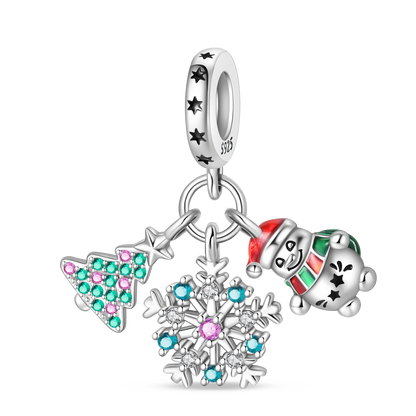 Charm Pino, Copo & Muñeco de Nieve