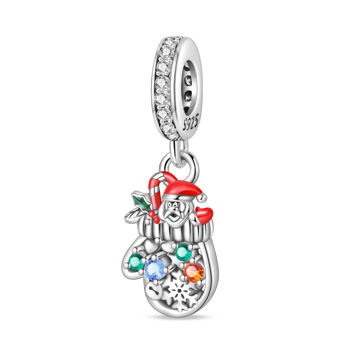 Charm Guante de Navidad