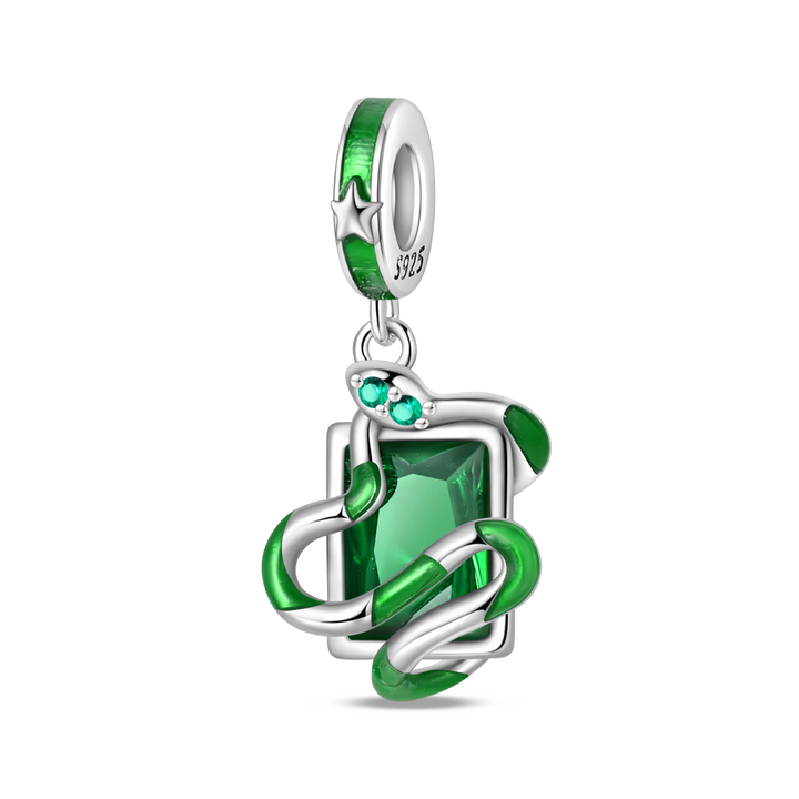 Charm Serpiente Esmeralda