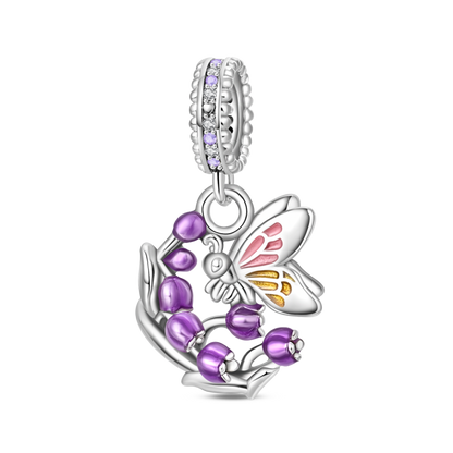 Charm Mariposa Y Flores