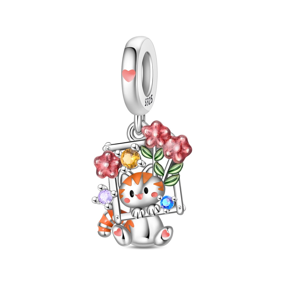 Charm Gato en Marco