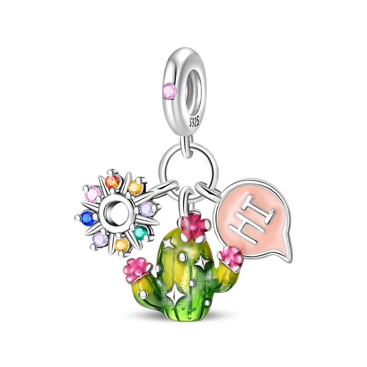 Charm Colgante Cactus