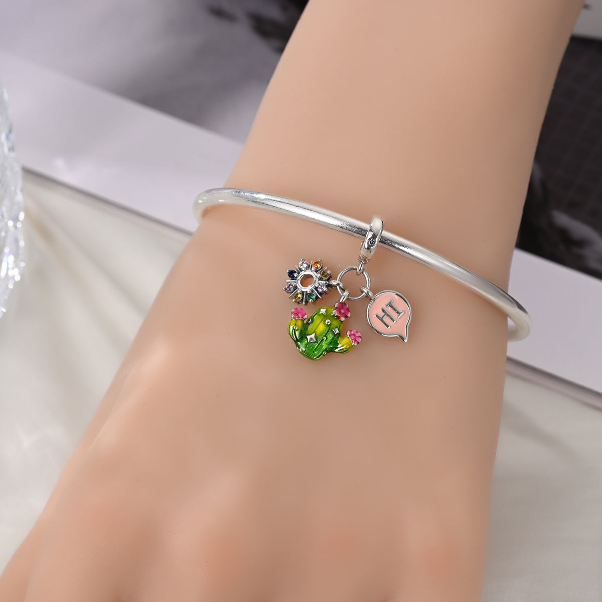 Charm Colgante Cactus