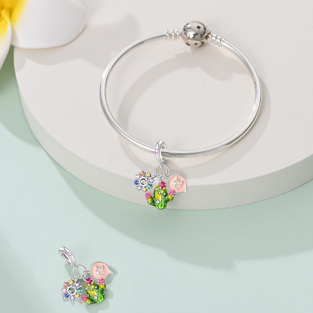 Charm Colgante Cactus
