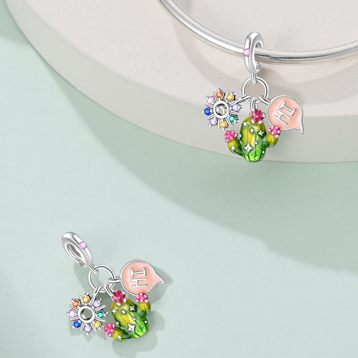 Charm Colgante Cactus