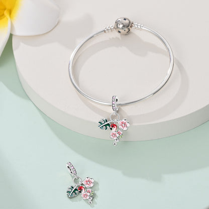 Charm Flamingo & Flores
