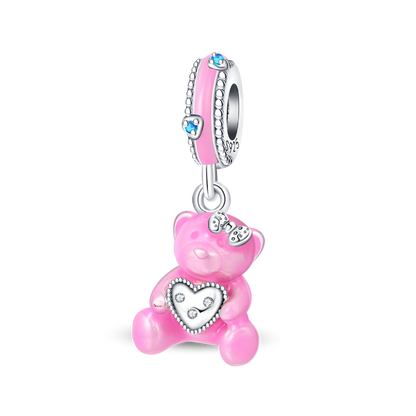 Charm Oso Rosa