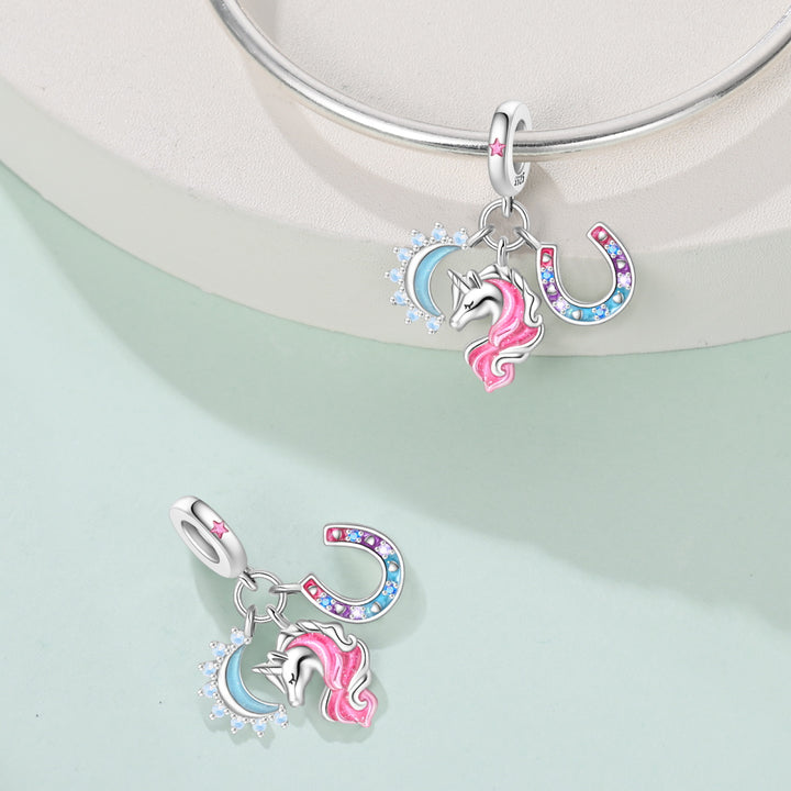 Charm Colgante Unicornio