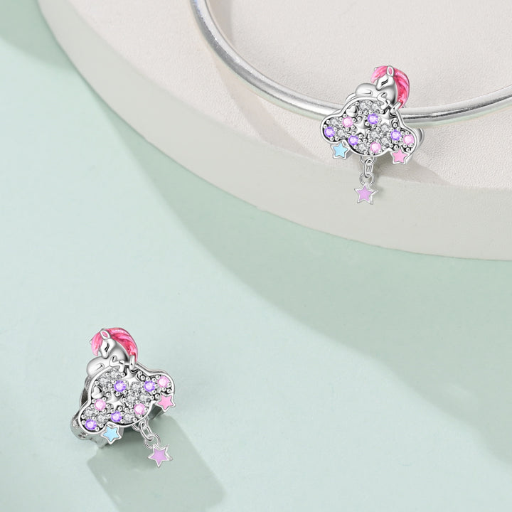 Charm Unicornio En La Nube