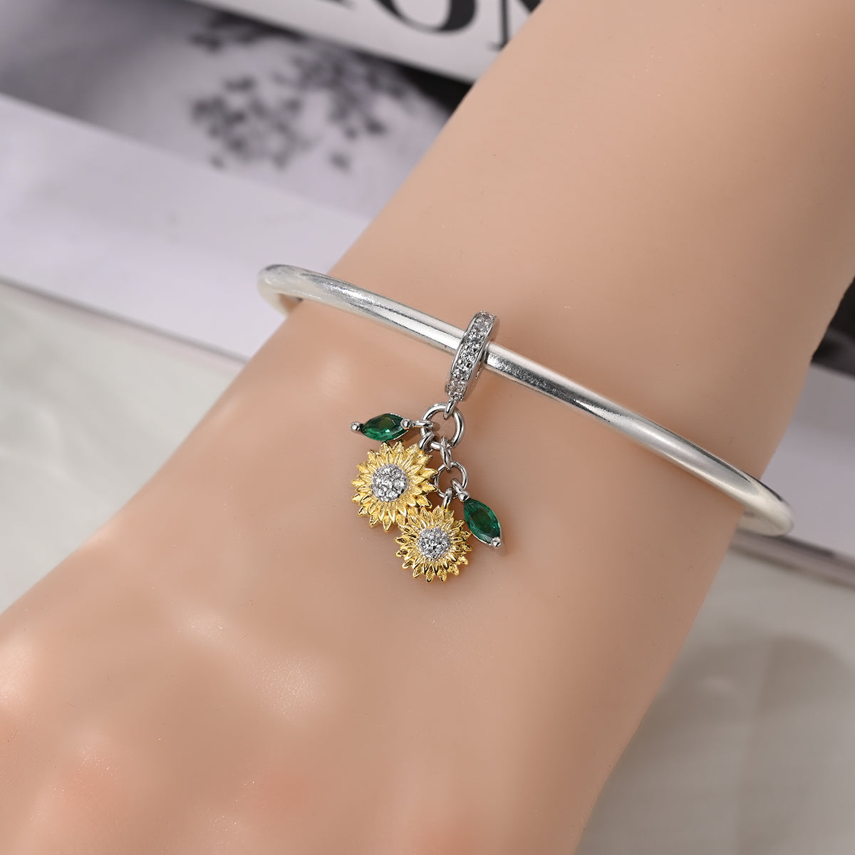 Charm Flores De Girasol