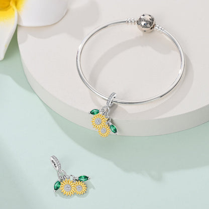Charm Flores De Girasol