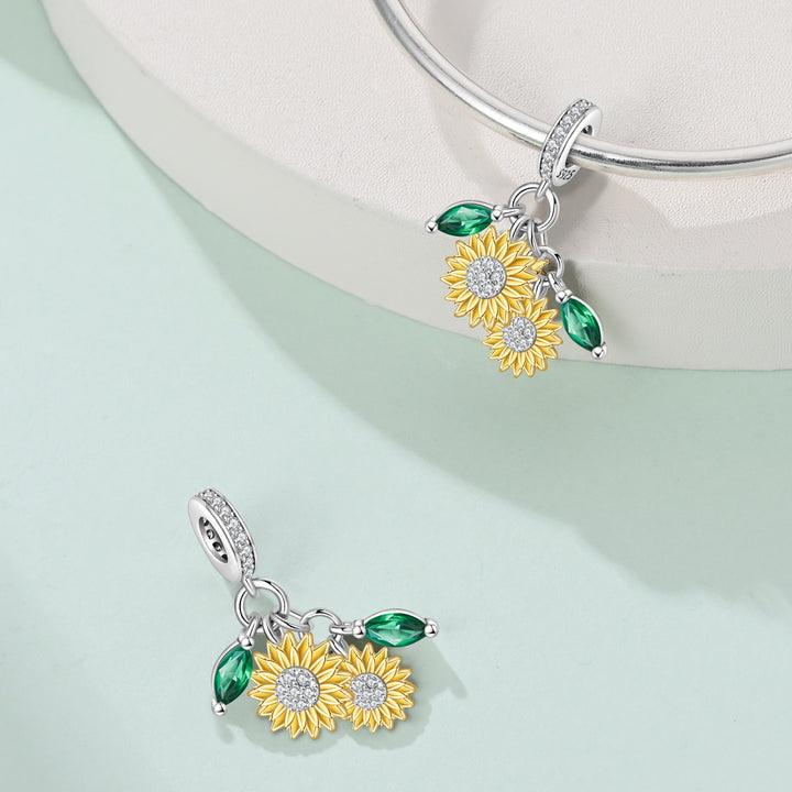 Charm Flores De Girasol