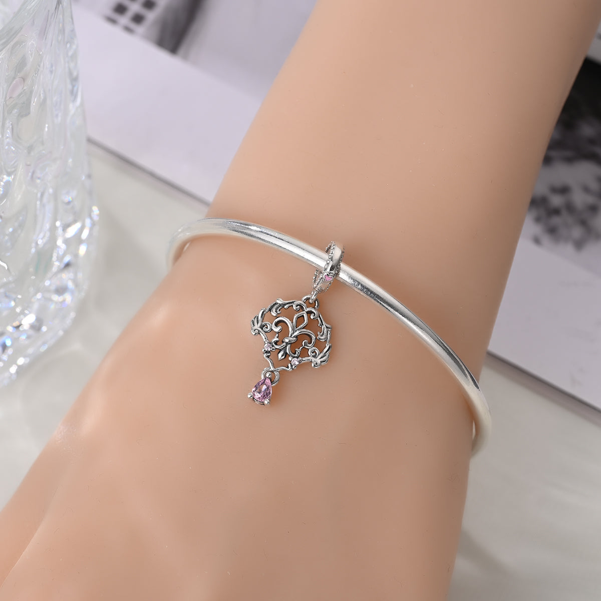 Charm Colgante Rosa