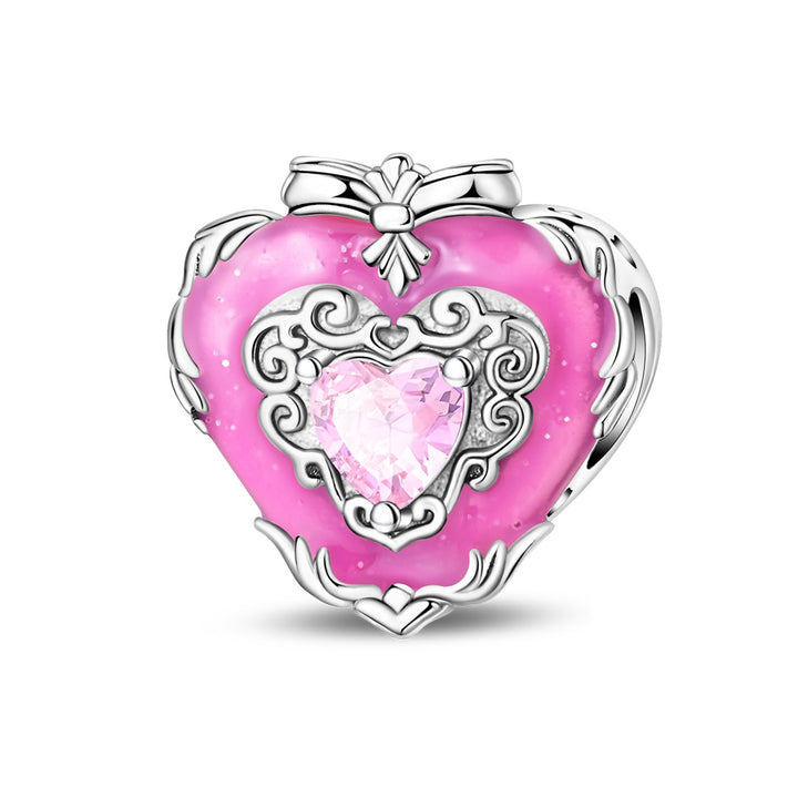 Charm Corazon Rosa