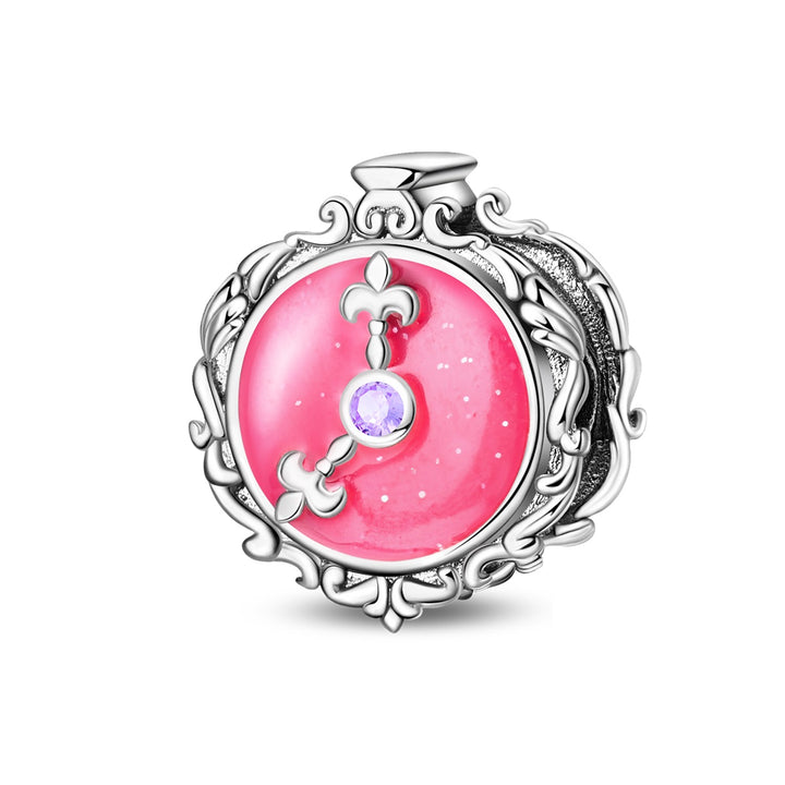 Charm Reloj Rosa