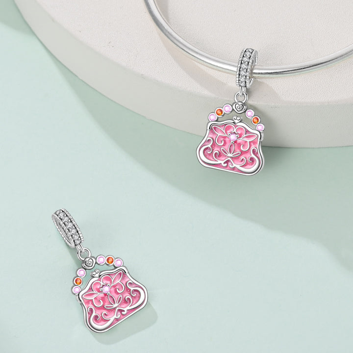Charm Bolsita Rosa