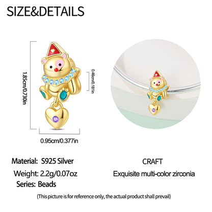 Charm Osito Payaso