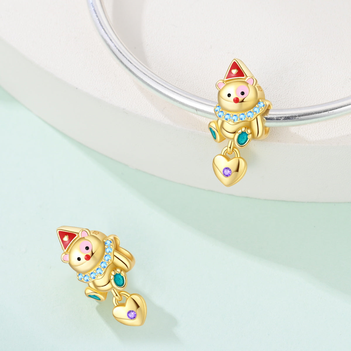 Charm Osito Payaso