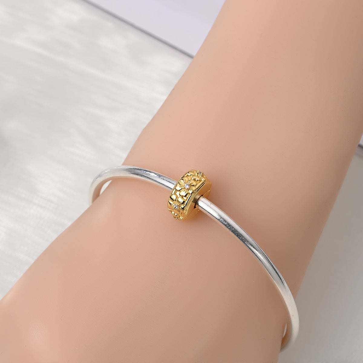Clip Flores Doradas
