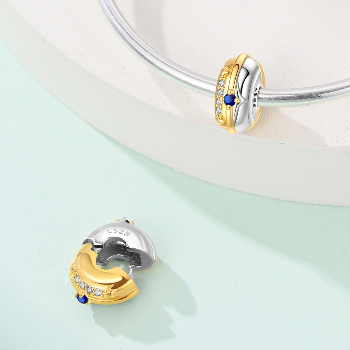 Clip Dorado & Plateado