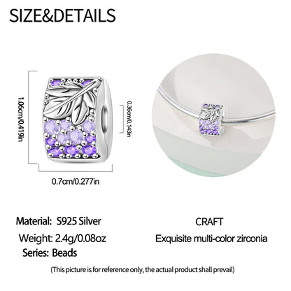 Clip Brillos Morados