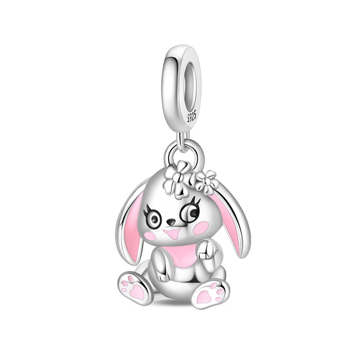 Charm Conejo Rosa