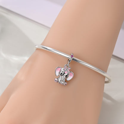 Charm Elefante Rosa