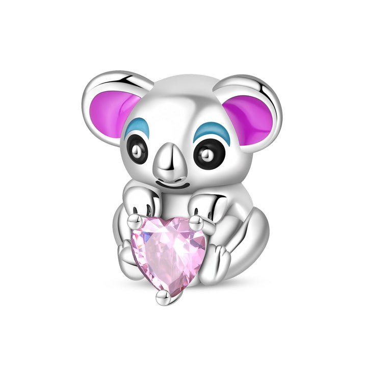 Charm Koala Rosa