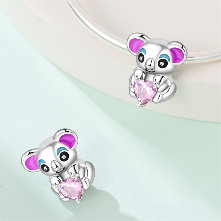 Charm Koala Rosa