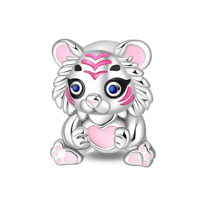 Charm Leon Rosa