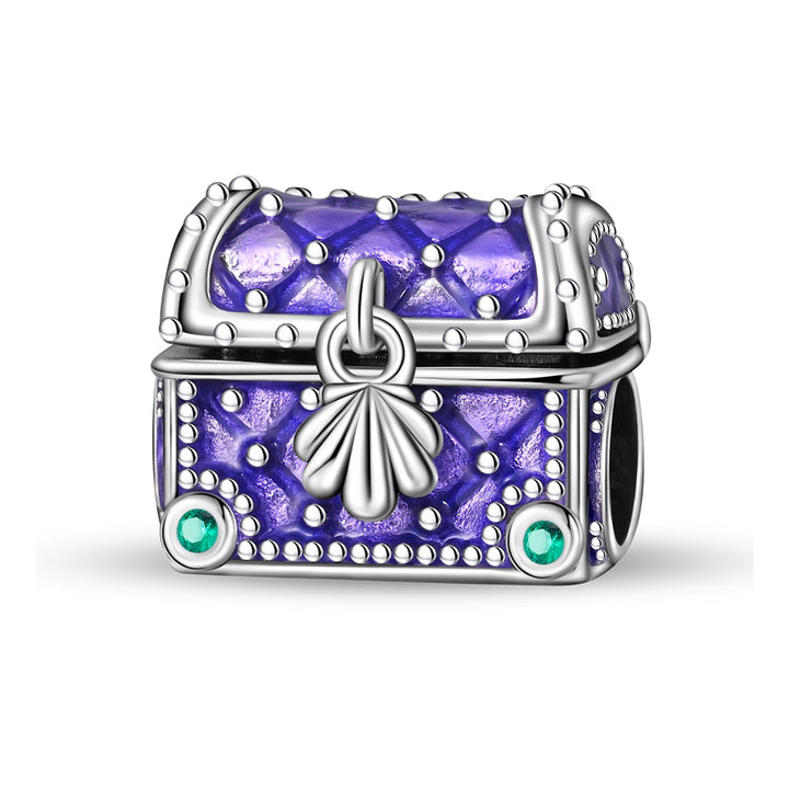 Charm Cofre Morado