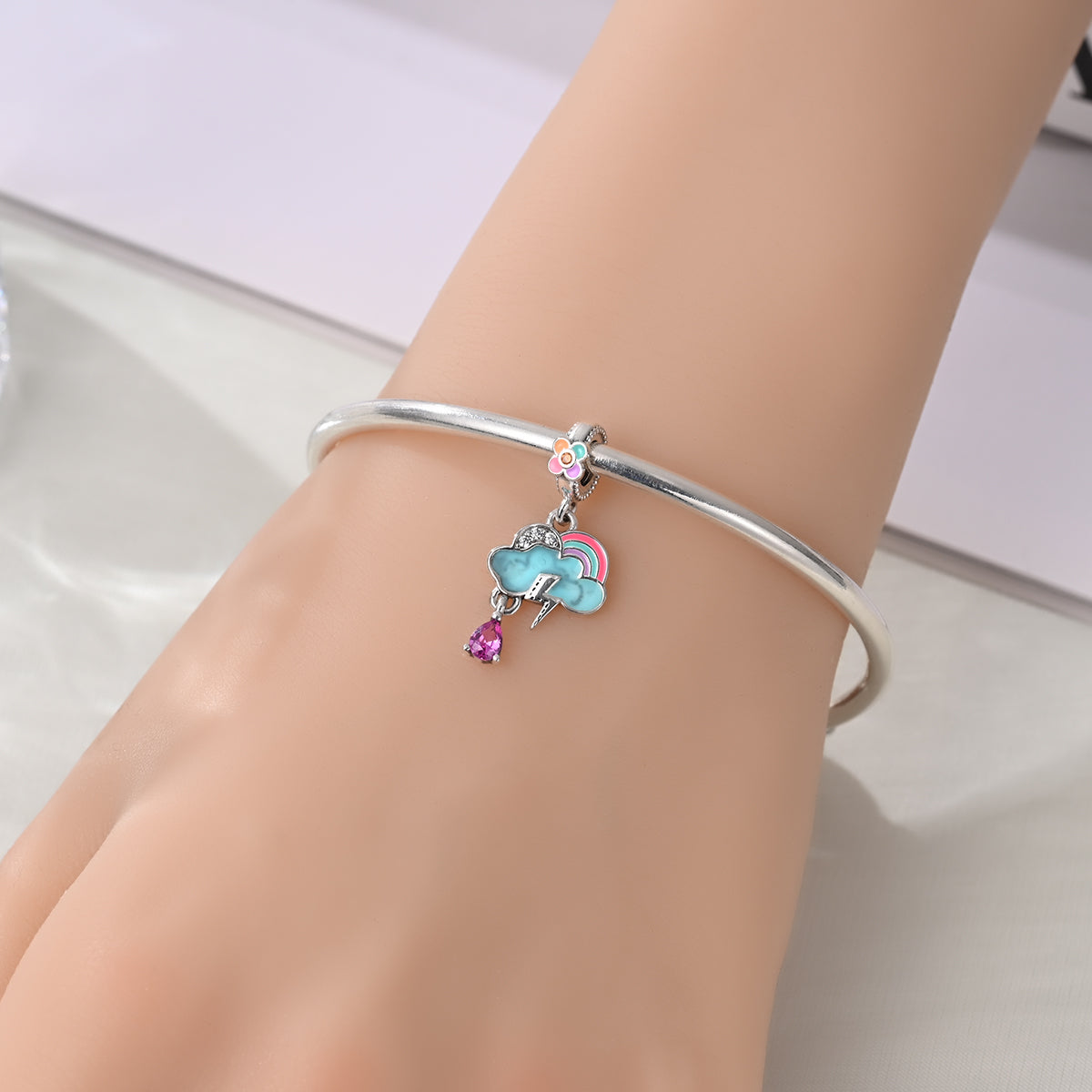 Charm Nube Azul