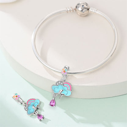 Charm Nube Azul