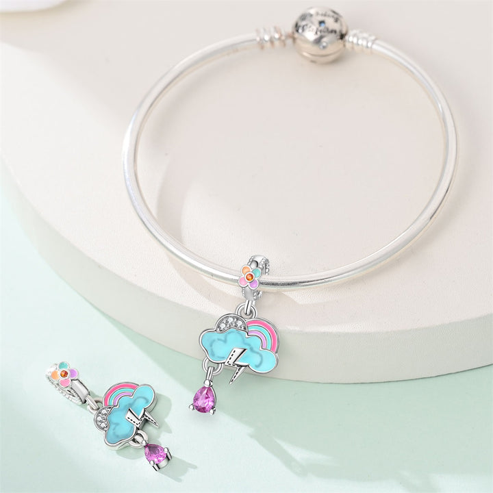Charm Nube Azul