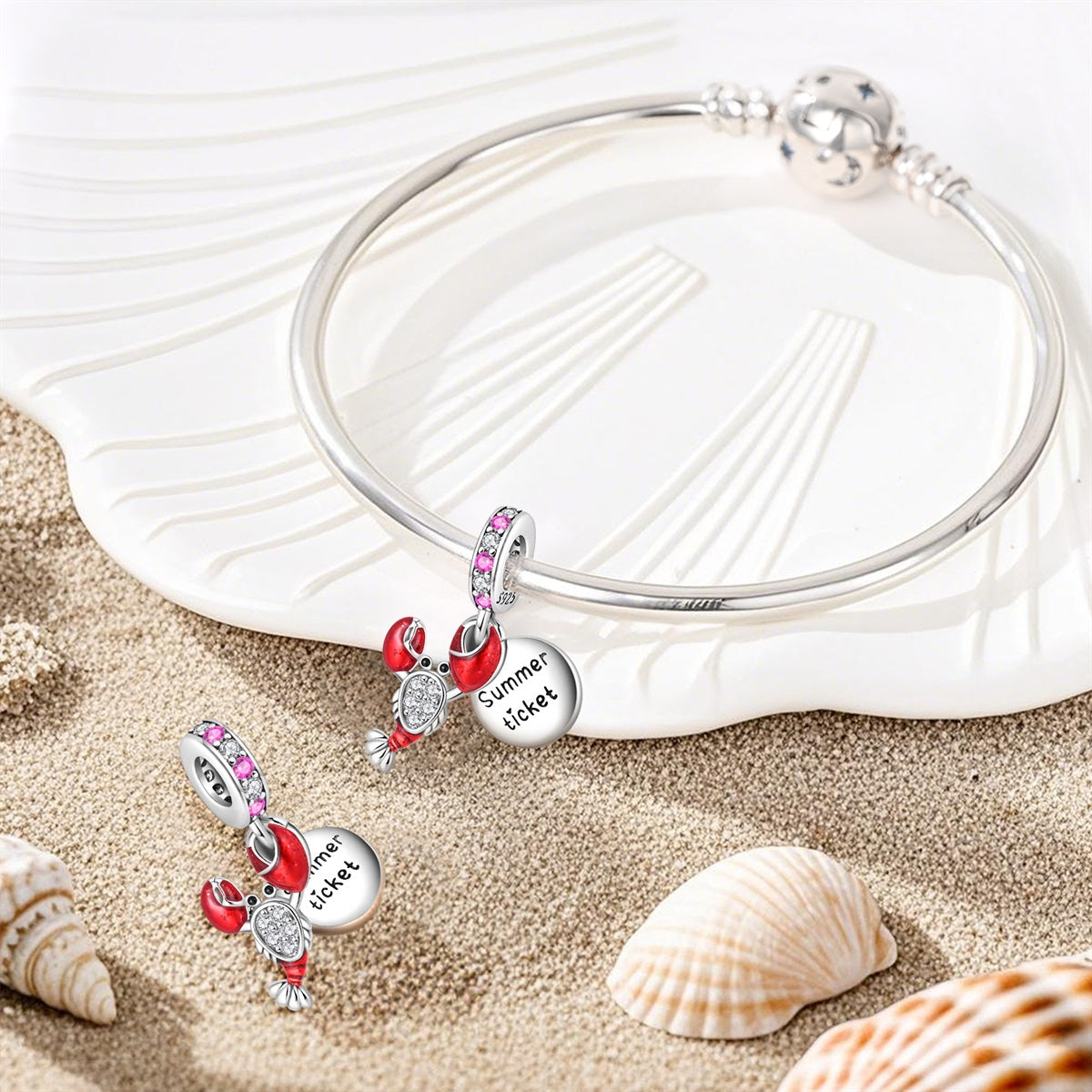 Charm Langosta "Summer Ticket"