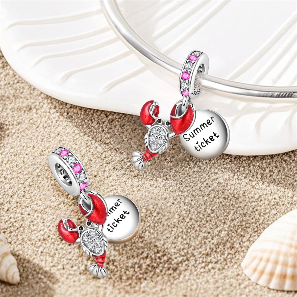 Charm Langosta "Summer Ticket"